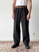 1940s Vintage European Morning Striped Trousers