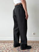 1940s Vintage European Morning Striped Trousers