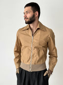 1960s Vintage French Workwear Light Cyclist Jacket