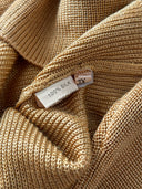 80s Hermes Paris Women’s Gold Silk Sweater