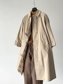 80s Burberrys Women’s Nova Check Beige Trench Coat