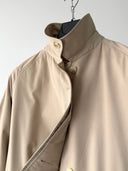 80s Burberrys Women’s Nova Check Beige Trench Coat