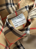 80s Burberrys Women’s Nova Check Beige Trench Coat