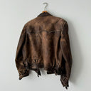 Antique ≈1940s WW2 Era German Flying Brown Leather Jacket