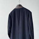 Hermes 100% Cashmere Navy Chester Coat