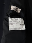 Hermes 100% Cashmere Navy Chester Coat